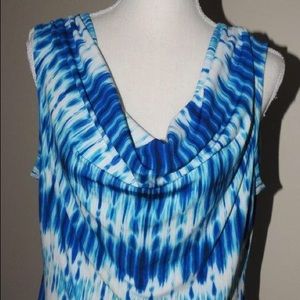 Calvin Klein Blue and White